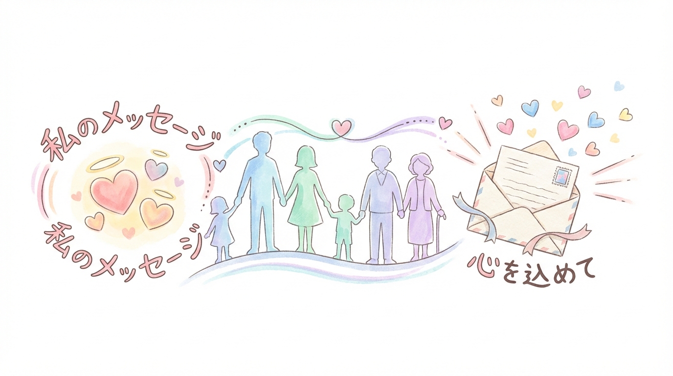 僕からのメッセージ グラレコ